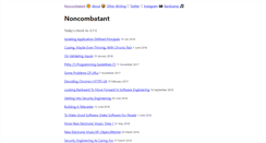 Desktop Screenshot of noncombatant.org